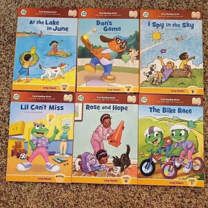 LOT of 6‎ TAG LEAP READER LONG VOWEL AIOUY Book Series COMPLETE